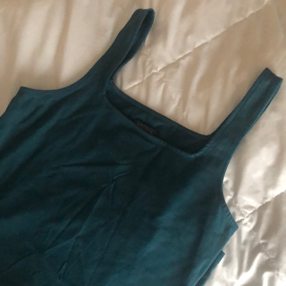 Wild Fable Teal form fit dress